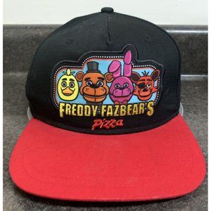 NEW Five Nights At Freddy's Freddy Fazbear’s Pizza Snapback Cap Youth Hat